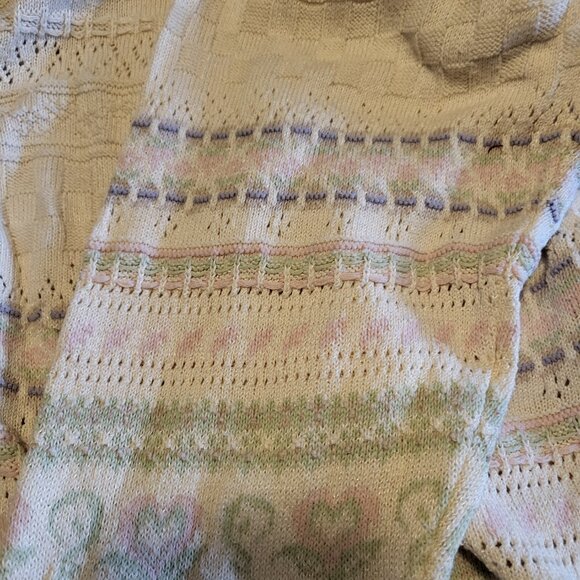 Vintage Northern Tradition Pointelle knit cardigan - Picture 6 of 7
